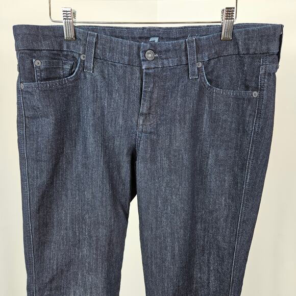 7 For All Mankind Lexi A Pocket Bootcut Denim Jeans | Women's 31 Petite - Picture 3 of 14